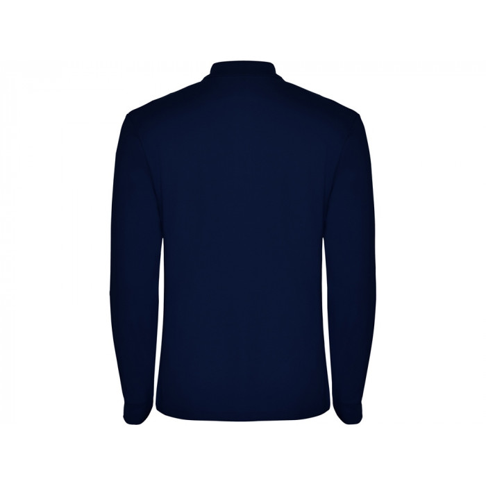 Рубашка поло Estrella мужская с длинным рукавом, нэйви