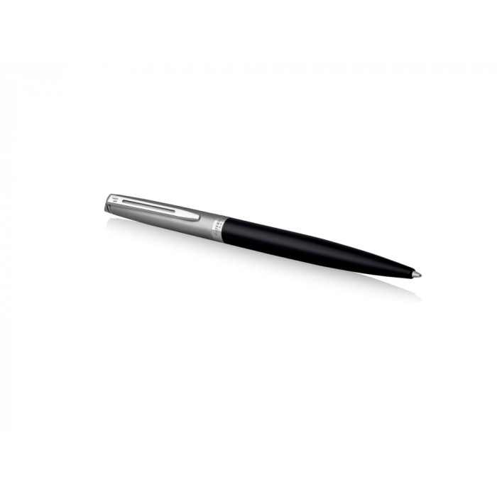 Шариковая ручка Waterman Hemisphere Entry Point Stainless Steel with Black Lacquer в подарочной упаковке