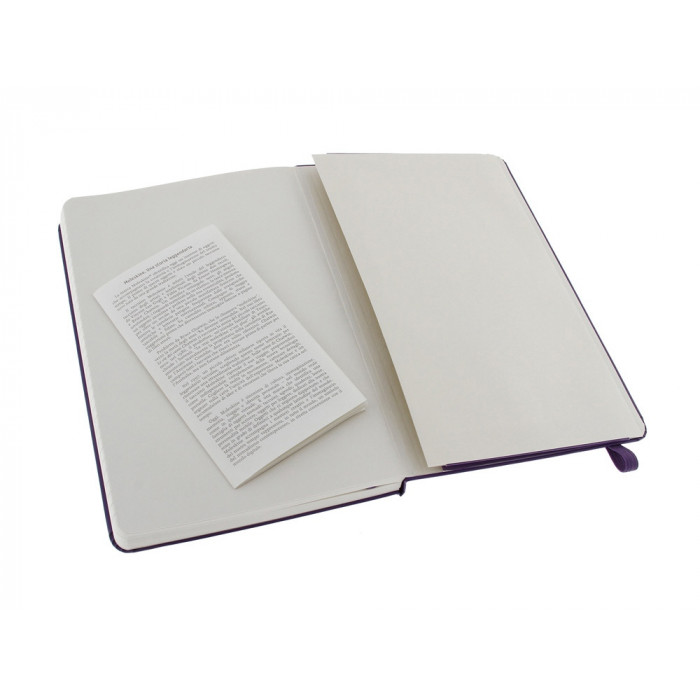 Записная книжка Moleskine Classic (в линейку) в твердой обложке, Large (13х21см), фиолетовый