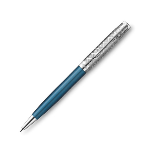 Шариковая ручка Parker Sonnet Premium Refresh BLUE CT, стержень: M, цвет чернил: black , в подарочной упаковке