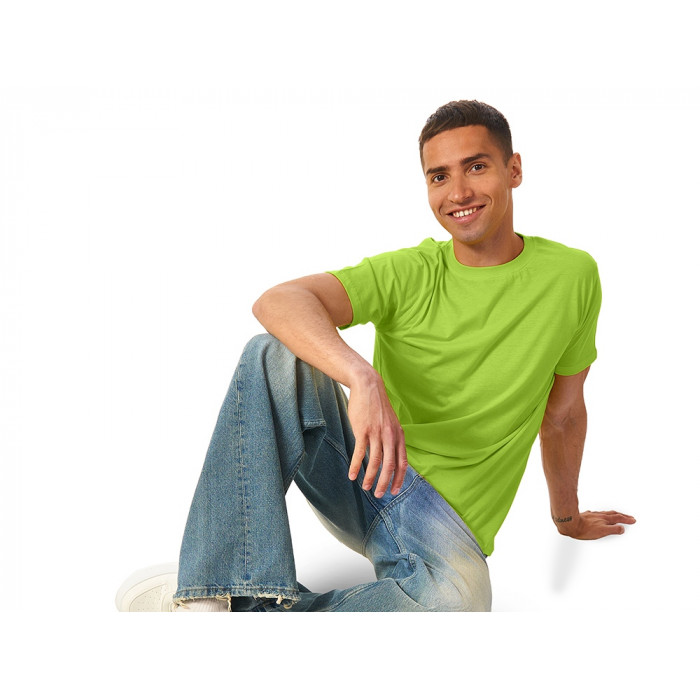 Футболка Super club мужская, зеленое яблоко