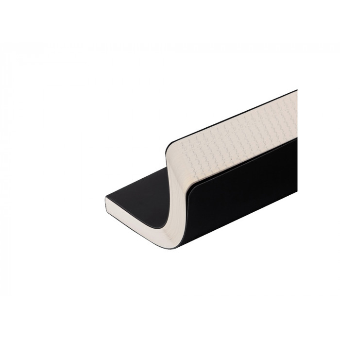 Ежедневник А5 недатированный Megapolis Velvet Flex, черный