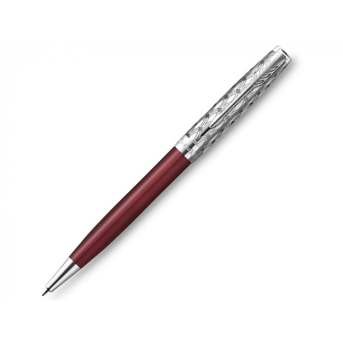 Шариковая ручка Parker Sonnet Premium Refresh RED CT, стержень: M, цвет чернил: black , в подарочной упаковке