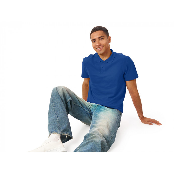 Рубашка поло First мужская, кл. синий