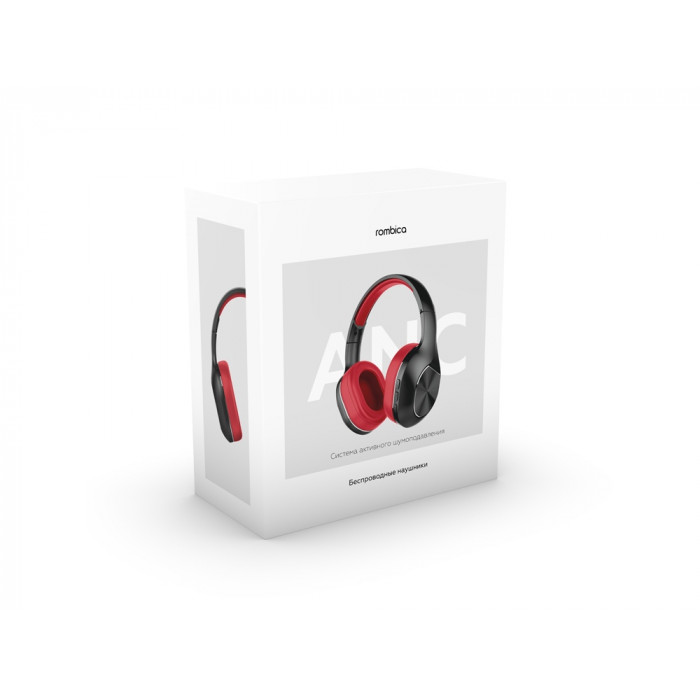 Беспроводные наушники Rombica mySound BH-17 ANC Red