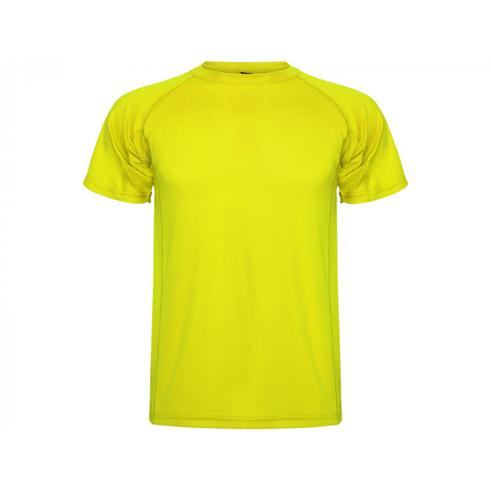 Спортивная футболка Montecarlo мужская, неоновый желтый