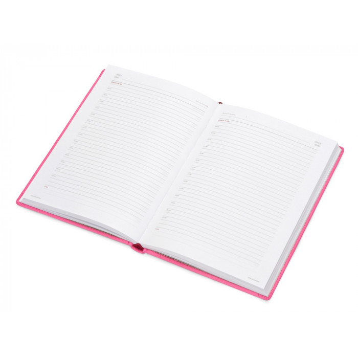 Ежедневник недатированный А5 Velvet, розовый