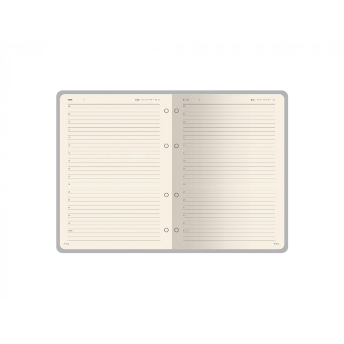 Ежедневник недатированный В5 Toscana, черный