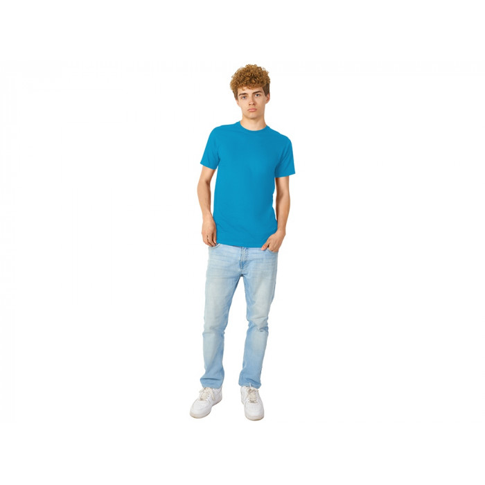 Футболка Heavy Super Club с боковыми швами, мужская, голубой