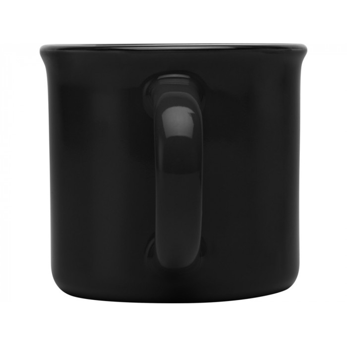 Bari керамическая кружка объемом 240 мл, сплошной черный