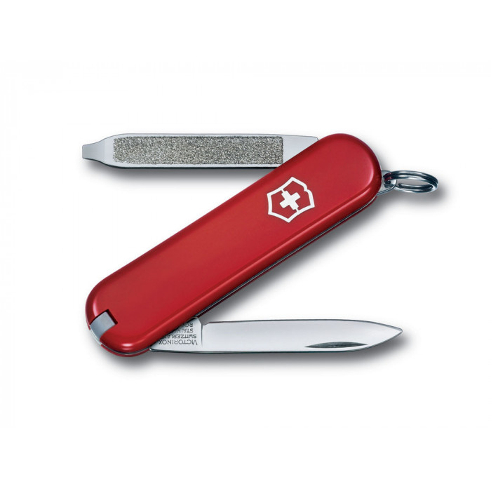 Нож-брелок VICTORINOX Escort, 58 мм, 6 функций, красный