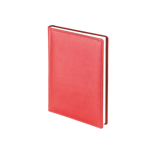 Ежедневник А5 датированный Velvet 2025, красный