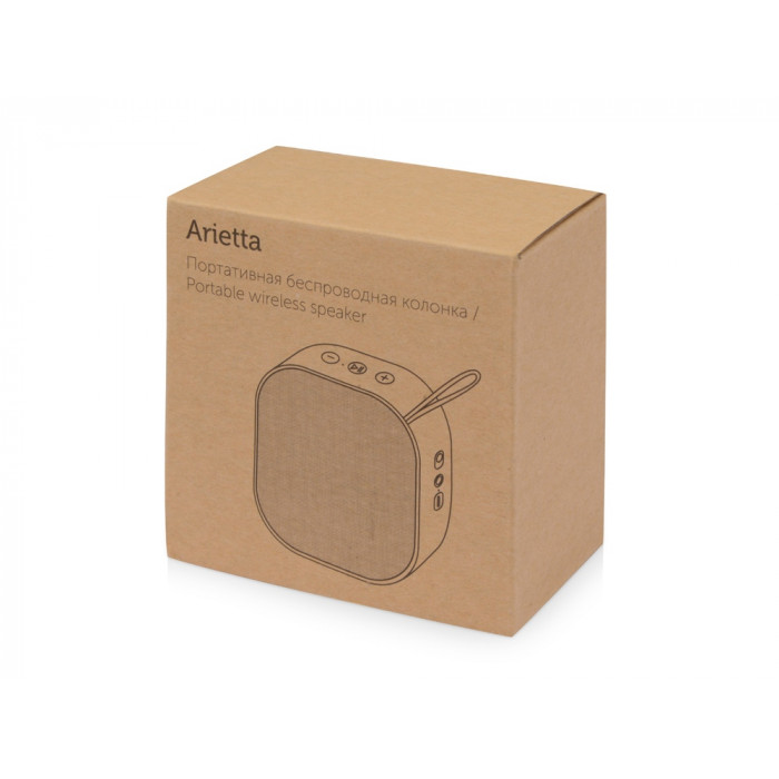 Портативная колонка Arietta, красный