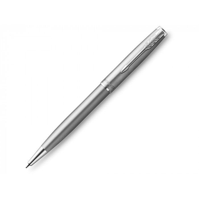 Шариковая ручка Parker Sonnet Stainless Steel CT, толщина линии M, цвет чернил черный, в подарочной упаковке