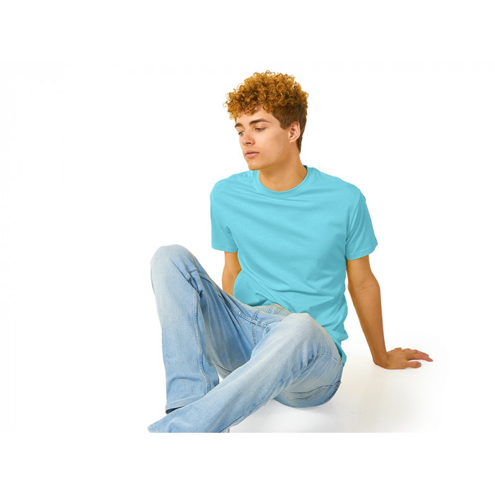 Футболка Heavy Super Club мужская, лазурный