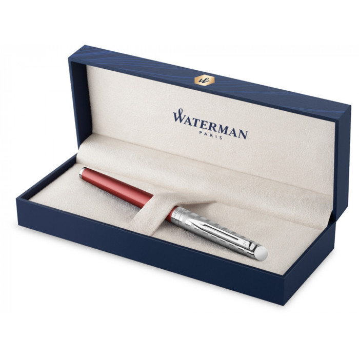 Ручка роллер Waterman Hemisphere French riviera Deluxe RED CLUB RB в подарочной коробке