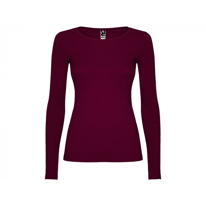 Футболка с длинным рукавом Extreme женская, гранатовый