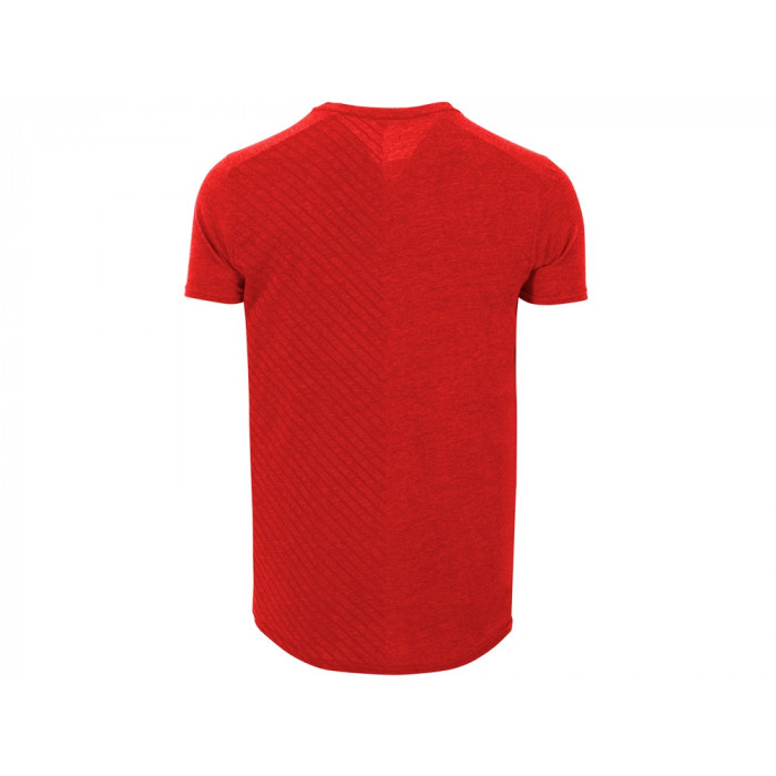 Футболка Baku мужская, меланжевый красный