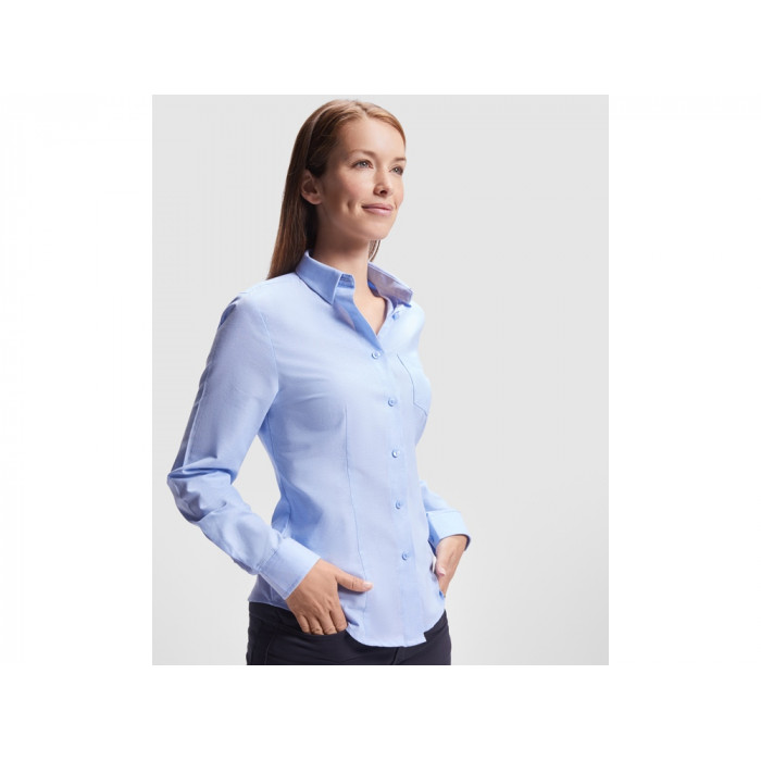 Рубашка женская Oxford, небесно-голубой