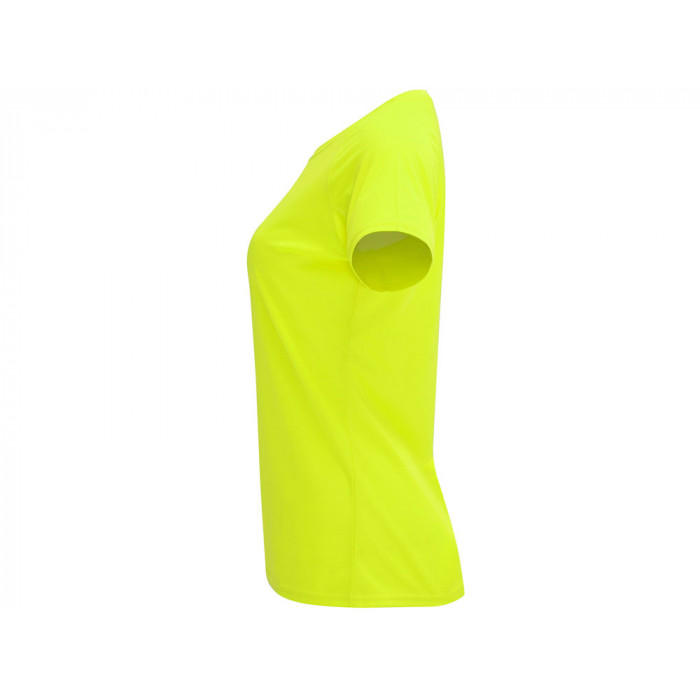 Футболка Bahrain женская, неоновый желтый