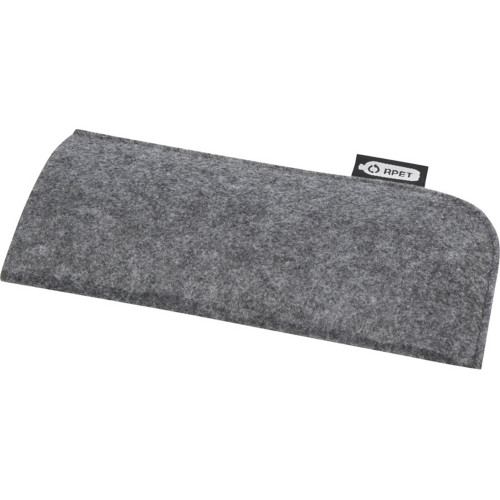 Чехол для очков Felta из материалов, переработанных согласно стандарту GRS, средне-серый