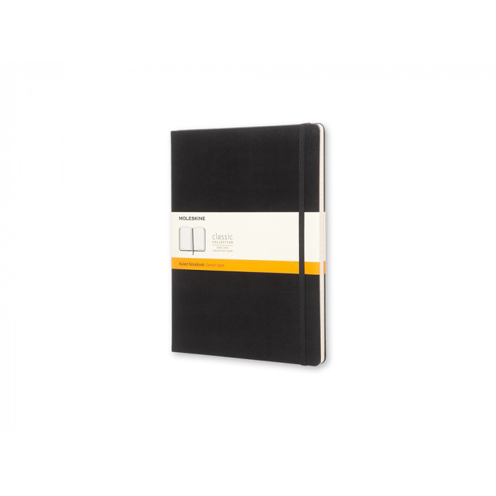 Записная книжка Moleskine Classic (в линейку), Хlarge (19х25 см), черный Записная книжка Moleskine Classic (в линейку), Хlarge (19х25 см), черный