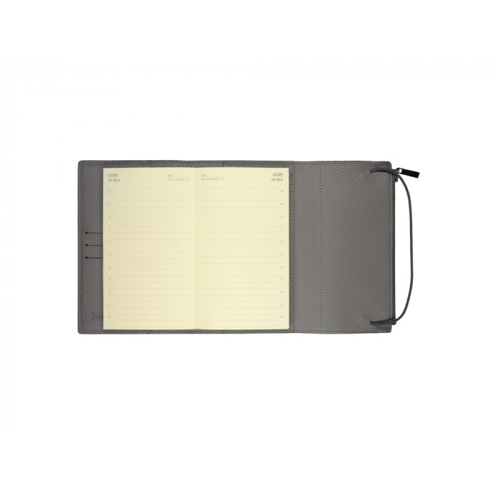 Ежедневник недатированный  А5- Dolce Vita (темно-серый)