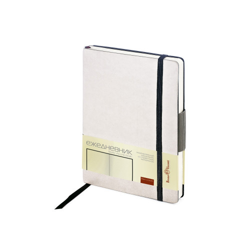 Ежедневник А5 недатированный Zenith, белый (Р)