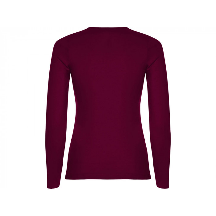 Футболка с длинным рукавом Extreme женская, гранатовый