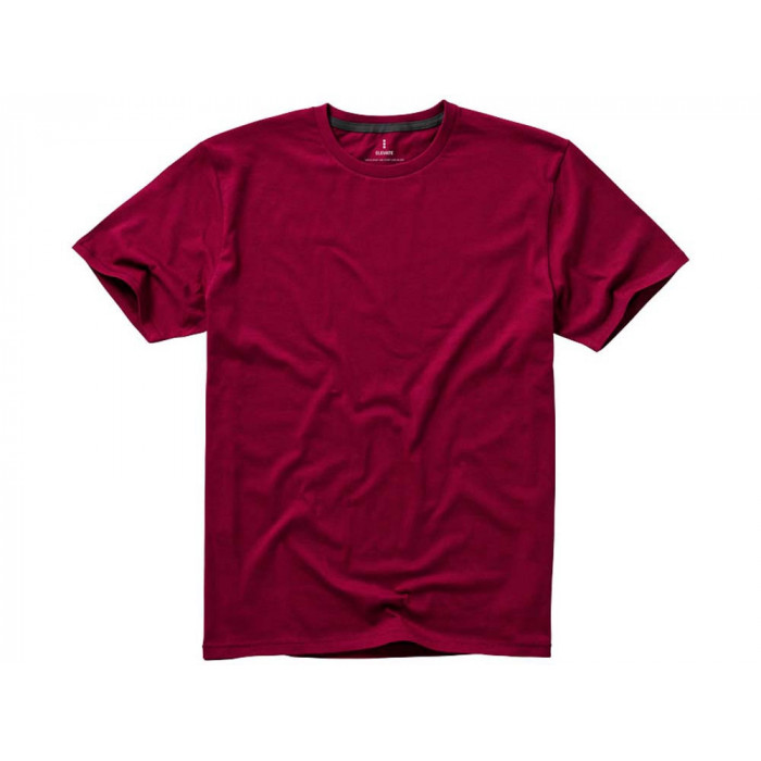 Nanaimo мужская футболка с коротким рукавом, бургунди