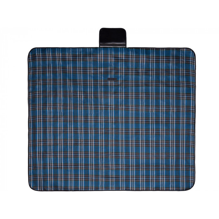 Непромокаемый плед для пикника Fabrizio, синий/черный (P)