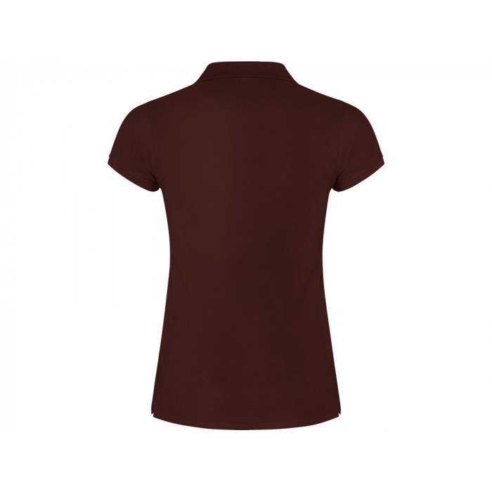 Рубашка поло Star женская, шоколадный