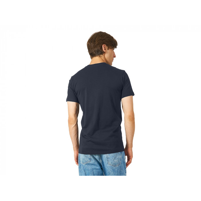 Футболка Heavy Super Club мужская с V-образным вырезом, темно-синий