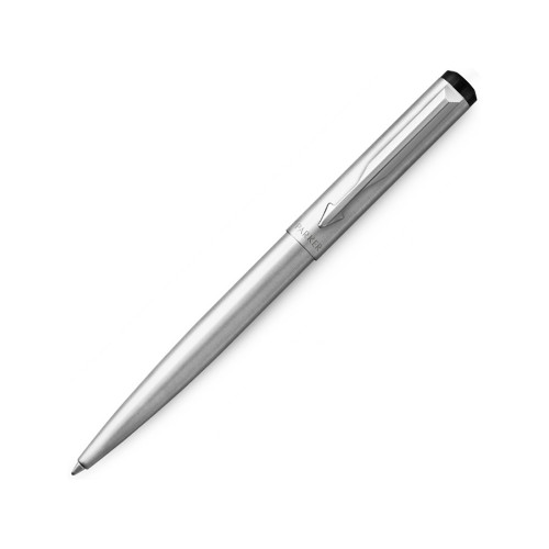 Ручка шариковая Parker Vector Standard T01 Stainless Steel CT, серебристый