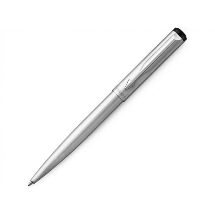 Ручка шариковая Parker Vector Standard T01 Stainless Steel CT, серебристый