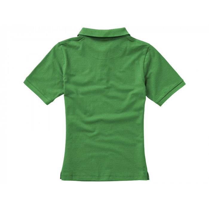 Calgary женская футболка-поло с коротким рукавом, зеленый