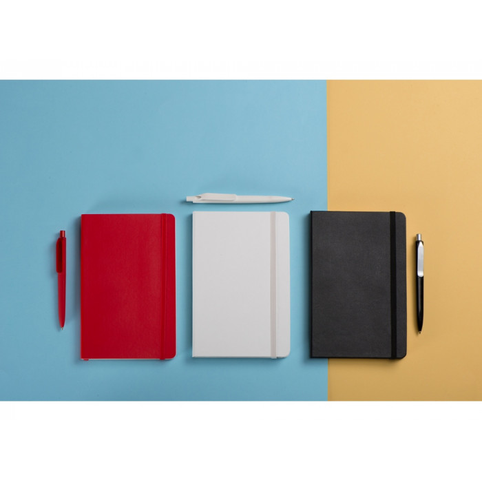 Подарочный набор Moleskine Indiana с блокнотом А5 Soft и ручкой, черный