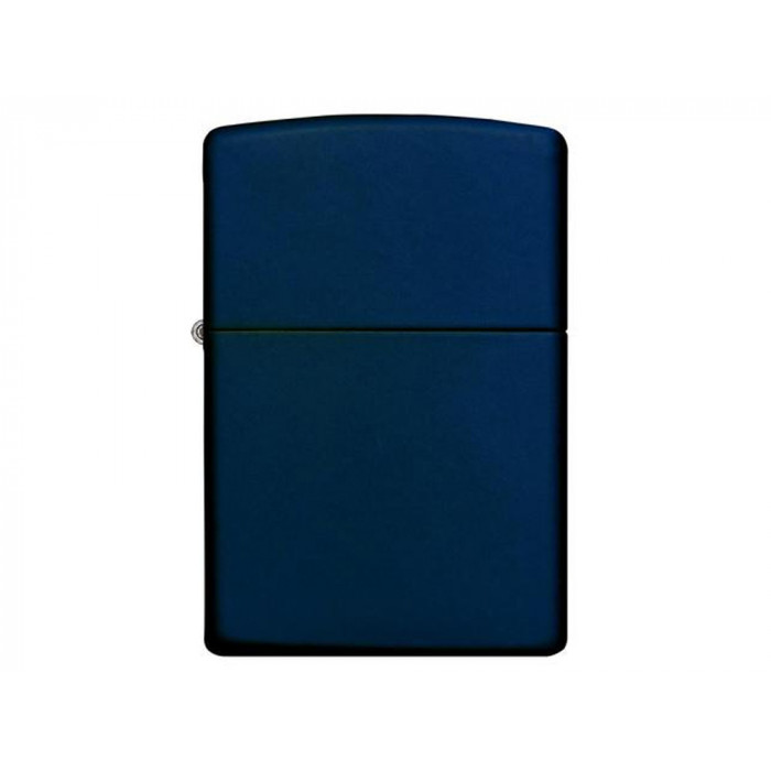 Зажигалка ZIPPO Classic с покрытием Navy Matte, латунь/сталь, синяя, матовая, 38x13x57 мм