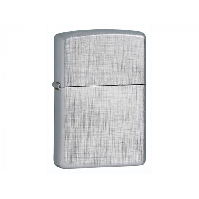 Зажигалка ZIPPO Classic с покрытием Brushed Chrome, латунь/сталь, серебристая, матовая, 38x13x57 мм