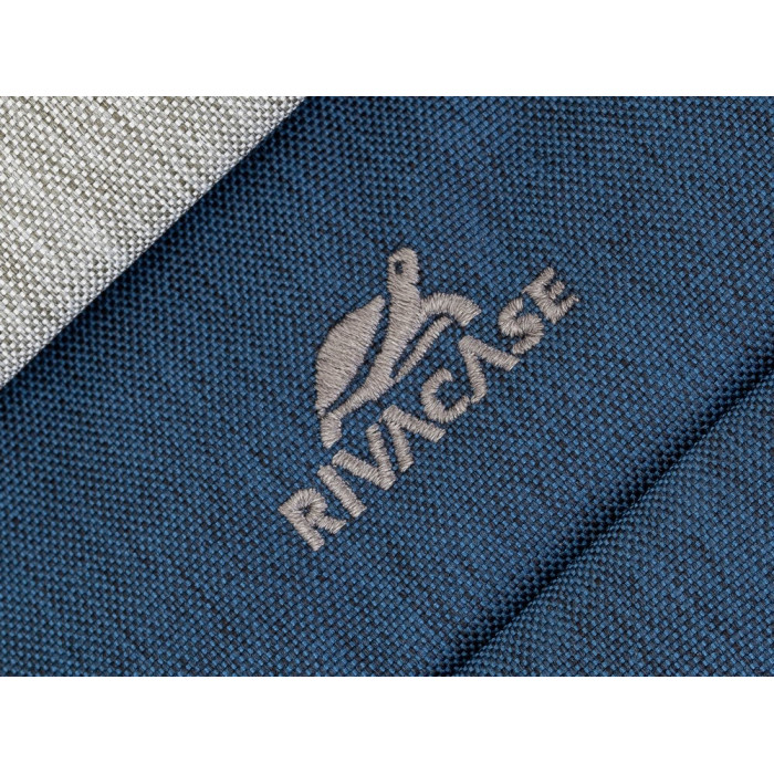 RIVACASE 7532 grey/dark blue сумка для ноутбука 15.6''