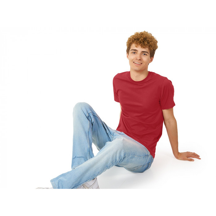 Футболка Heavy Super Club мужская, брусничный