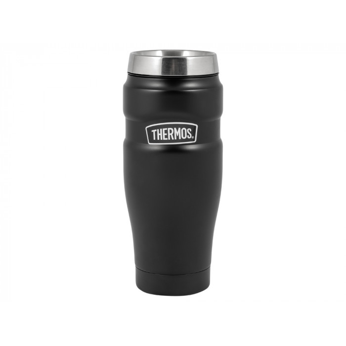 Кружка-термос из нерж. стали тм THERMOS SK1005BK (Matte Black) 0.47L, черный