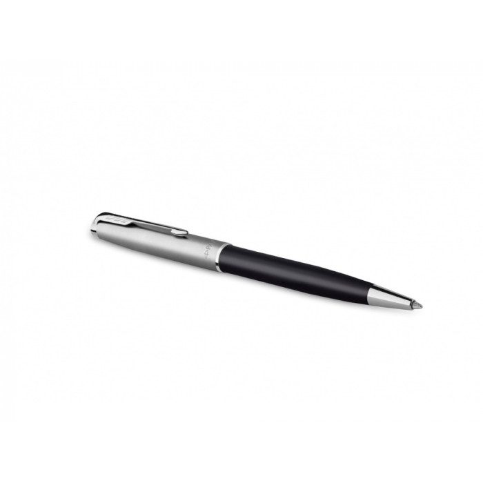 Шариковая ручка Parker Sonnet Entry Point Black Steel CT, стержень: M, цвет чернил: black , в подарочной упаковке