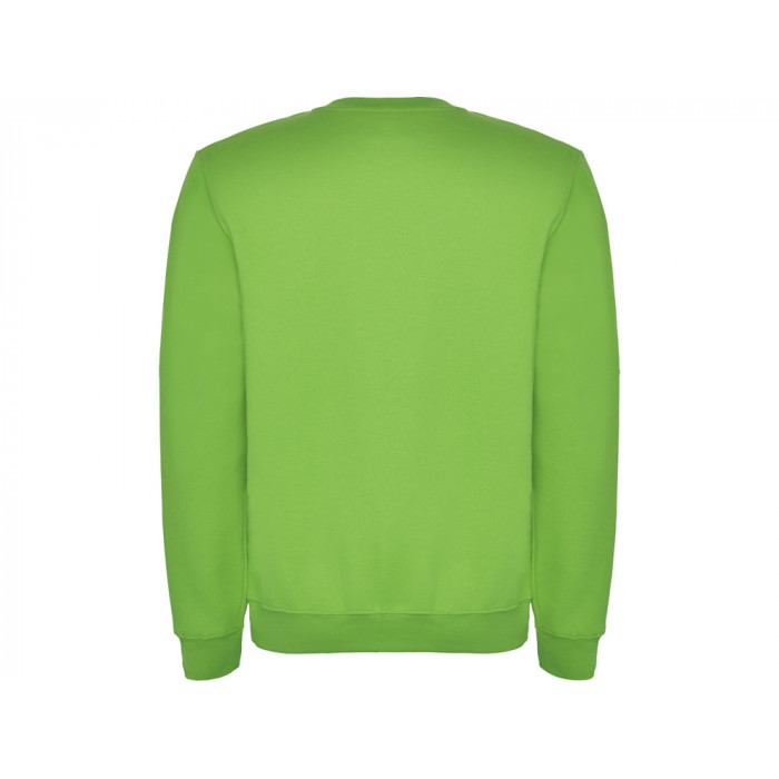 Свитшот с начесом Clasica унисекс, зеленое яблоко