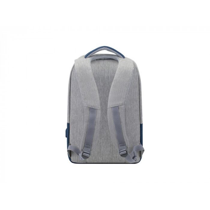 RIVACASE 7562 grey/dark blue рюкзак для ноутбука 15.6'', серый/темно-синий