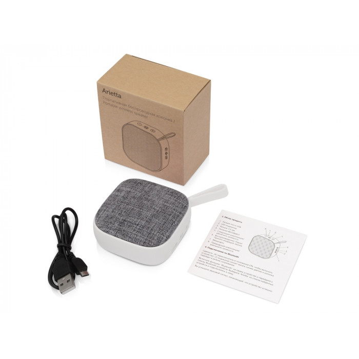 Портативная колонка Arietta, белый