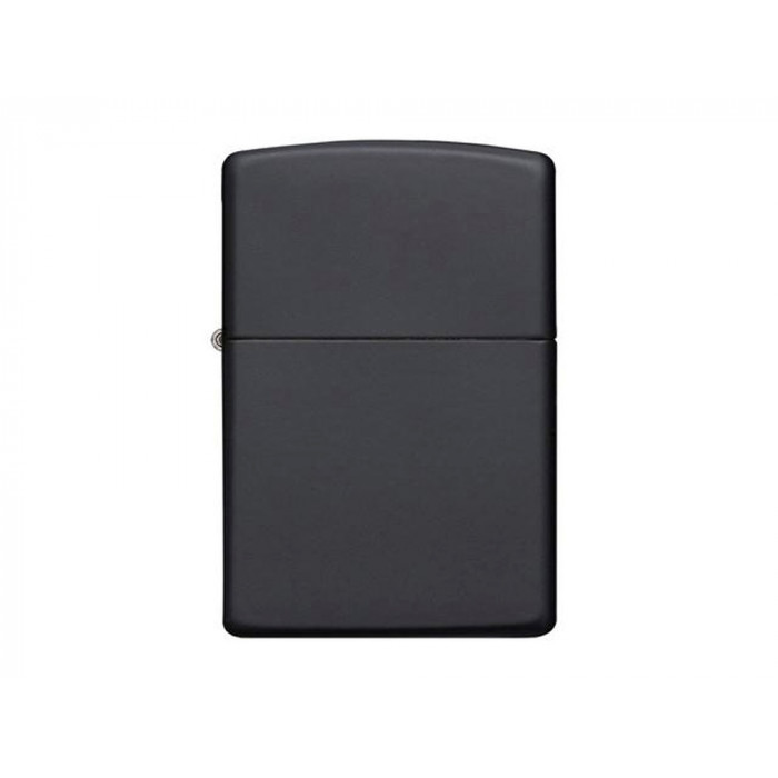 Зажигалка ZIPPO Classic с покрытием Black Matte, латунь/сталь, чёрная, матовая, 38x13x57 мм