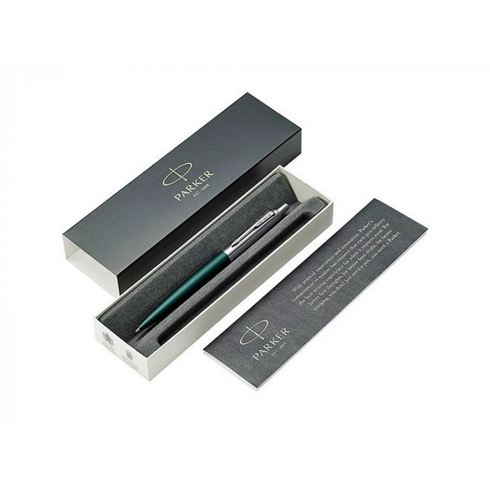 Шариковая ручка Parker Jotter XL, Green CT, стержень: M