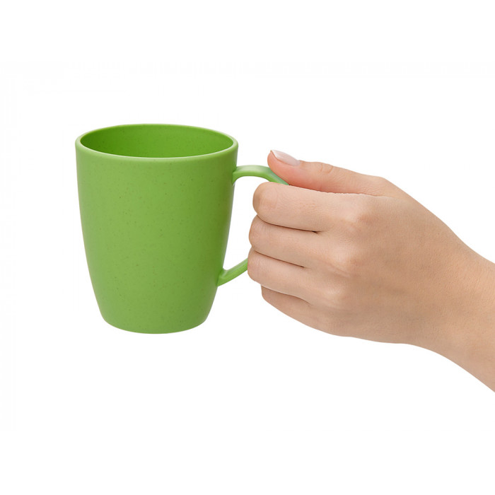 Кружка из пшеничного волокна Morning, 400 мл, зеленый