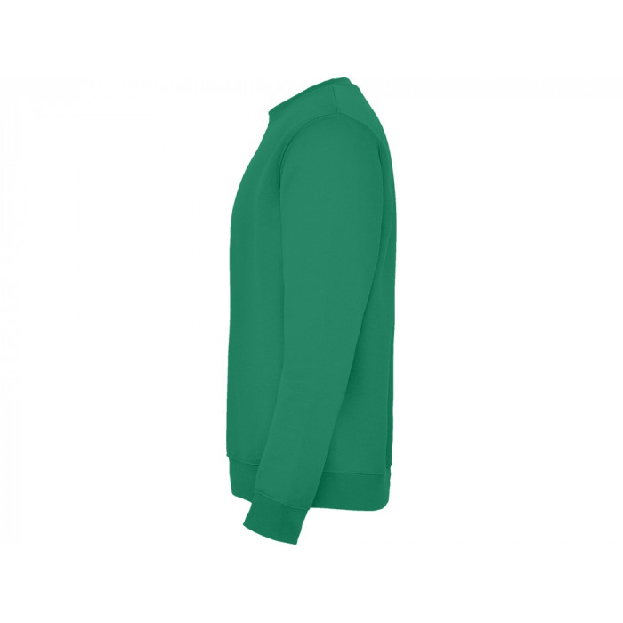 Свитшот с начесом Clasica унисекс, зеленый